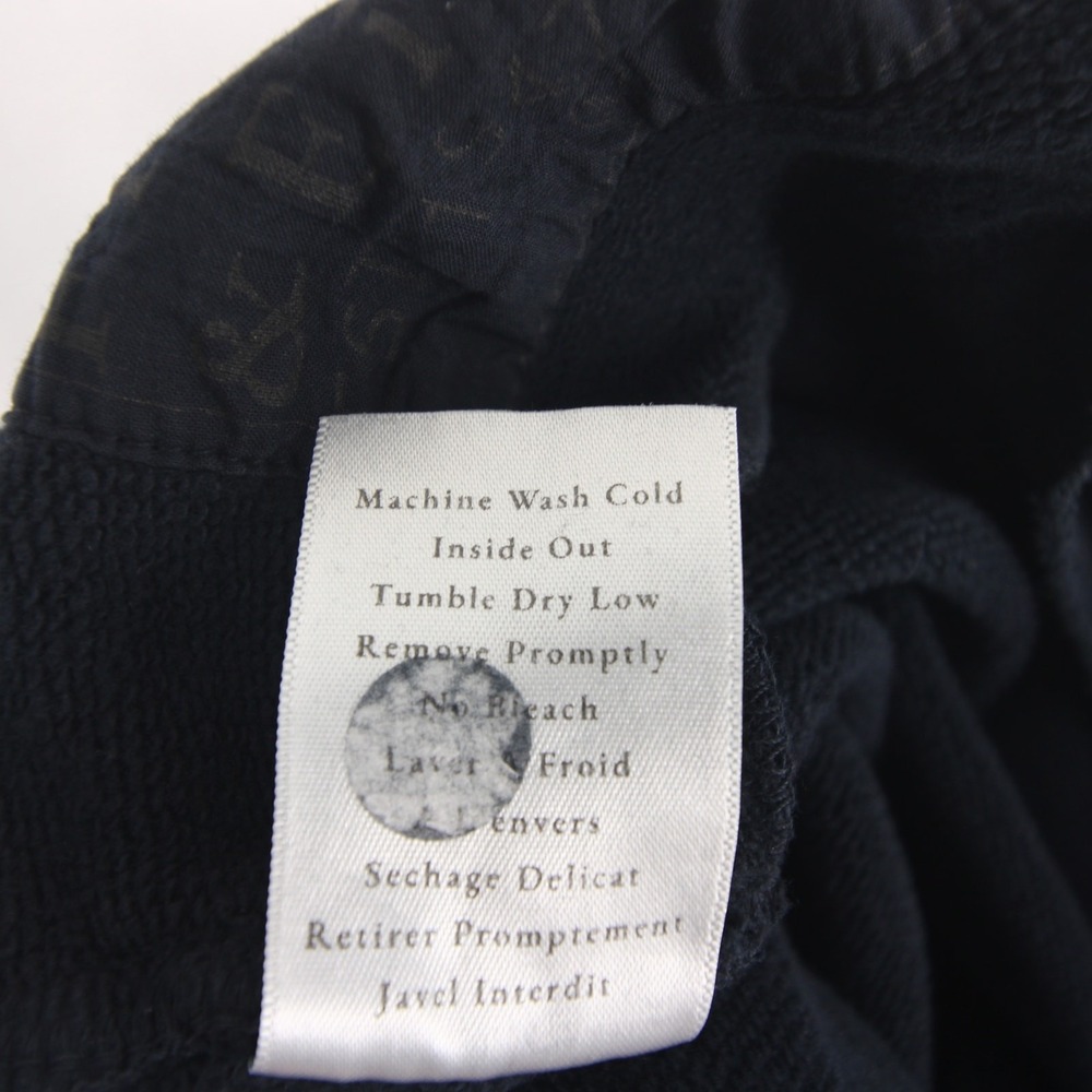 Frank and Eileen Christine Sweatpants Womens M Navy Blue Tee Lab Terry Tulip Hem - Picture 11 of 11